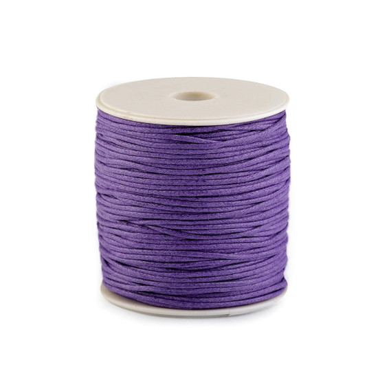 Sznurek bawełniany ø1,8 mm woskowany - Miętowy (10 Sztuki) Sznurek bawełniany ø1,8 mm woskowany - Miętowy (10 Sztuki)