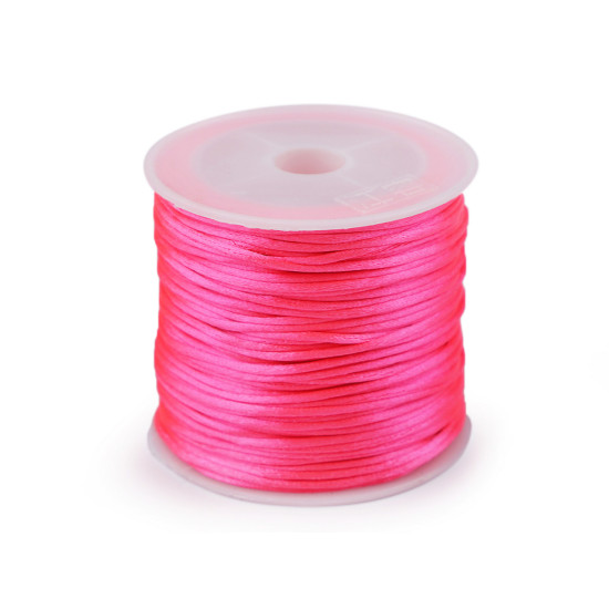 Sznurek satynowy ø1 mm - Czerwony (3 Sztuki) Sznurek satynowy ø1 mm - Czerwony (3 Sztuki)