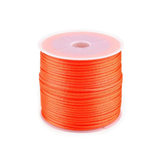 Sznurek satynowy ø1 mm - Czerwony (3 Sztuki) Sznurek satynowy ø1 mm - Czerwony (3 Sztuki)