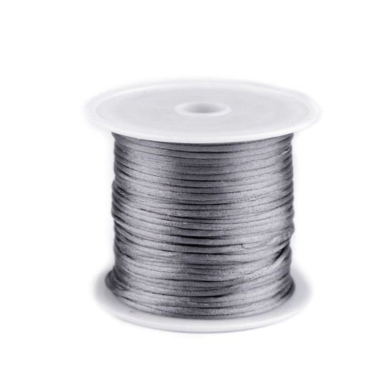 Sznurek satynowy ø1 mm - Czerwony (3 Sztuki) Sznurek satynowy ø1 mm - Czerwony (3 Sztuki)