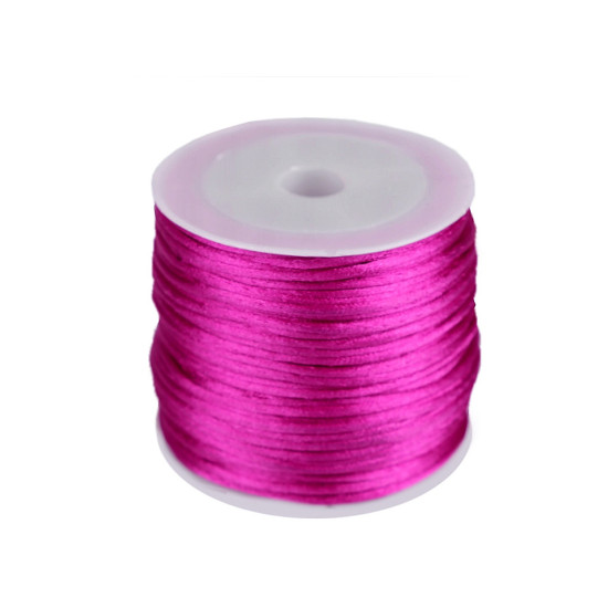 Sznurek satynowy ø1 mm - Czerwony (3 Sztuki) Sznurek satynowy ø1 mm - Czerwony (3 Sztuki)