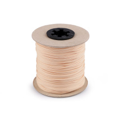 Cordón de poliéster pes ø1,5 mm - Crudo (100 Metros)