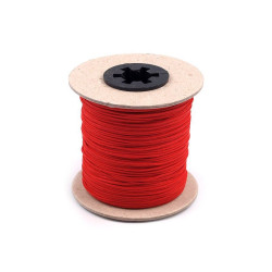 Cordón de poliéster pes ø1,5 mm - Rojo (100 Metros)