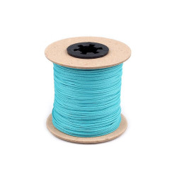 Cordón de poliéster pes ø1,5 mm - Turquesa claro (100 Metros)