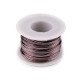 Eco leather cord width 1.5 mm - Silver (125 Meters) Eco leather cord width 1.5 mm - Silver (125 Meters)