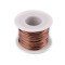 Eco leather cord width 1.5 mm - Copper med. (125 Meters)
