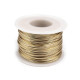 Eco leather cord width 1.5 mm - Silver (125 Meters) Eco leather cord width 1.5 mm - Silver (125 Meters)