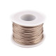 Eco leather cord width 1.5 mm - Silver (125 Meters) Eco leather cord width 1.5 mm - Silver (125 Meters)