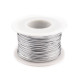 Eco leather cord width 1.5 mm - Silver (125 Meters) Eco leather cord width 1.5 mm - Silver (125 Meters)