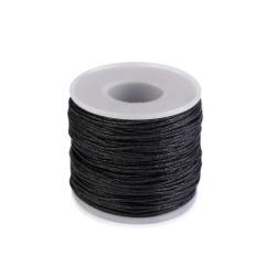 Cordicella, ø 1 mm - Nero (1 Pezzo)
