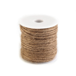 Sznurek jutowy ø2,5 mm - Płowy naturalny (1 Sztuka)