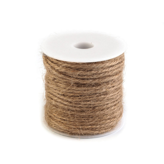 Sznurek jutowy ø2,5 mm - Płowy naturalny (3 Sztuki) Sznurek jutowy ø2,5 mm - Płowy naturalny (3 Sztuki)