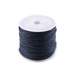 Cordón de algodón encerado ø0,8 mm - Azul (1 Pieza)