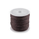 Cotton waxed cord / string ø0.8 mm - Raspberry (12 Pieces) Cotton waxed cord / string ø0.8 mm - Raspberry (12 Pieces)