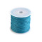 Cordon ciré en coton, ø 0,8 mm - Bleu lumineux (1 Pièce)