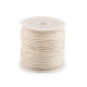 Cotton waxed cord / string ø0.8 mm - Raspberry (12 Pieces) Cotton waxed cord / string ø0.8 mm - Raspberry (12 Pieces)