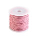 Cotton waxed cord / string ø0.8 mm - Raspberry (12 Pieces) Cotton waxed cord / string ø0.8 mm - Raspberry (12 Pieces)