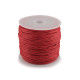 Cotton waxed cord / string ø0.8 mm - Raspberry (12 Pieces) Cotton waxed cord / string ø0.8 mm - Raspberry (12 Pieces)