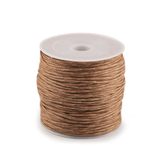 Cotton waxed cord / string ø0.8 mm - Raspberry (12 Pieces) Cotton waxed cord / string ø0.8 mm - Raspberry (12 Pieces)