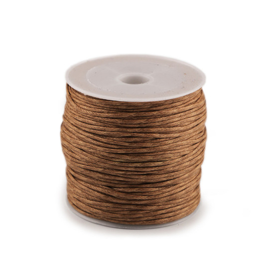 Cotton waxed cord / string ø0.8 mm - Raspberry (12 Pieces) Cotton waxed cord / string ø0.8 mm - Raspberry (12 Pieces)