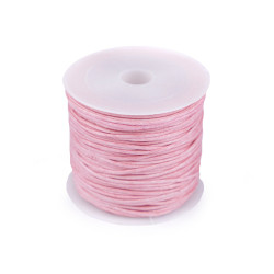 Cotton waxed cord / string ø0.8 mm - Powder (1 Piece)
