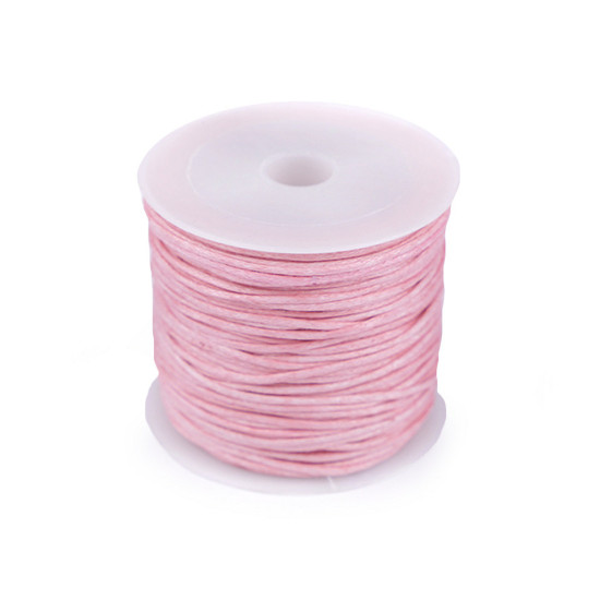 Cotton waxed cord / string ø0.8 mm - Raspberry (12 Pieces) Cotton waxed cord / string ø0.8 mm - Raspberry (12 Pieces)