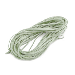 Rzemyk imitacja skóry  szerokość 3mm - Miętowy (10 Sztuki)