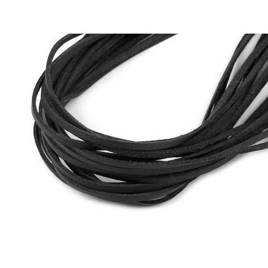 Rzemyk imitacja skóry szerokość 2,5 mm - Jasnybrąz (100 Sztuki) Rzemyk imitacja skóry szerokość 2,5 mm - Jasnybrąz (100 Sztuki)