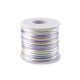 Corde satiné, ø 2 mm - Multicolore (1 Pièce) Corde satiné, ø 2 mm - Multicolore (1 Pièce)