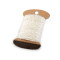 Jute band  ø2 mm - Naturfarbe hell (1 Karte)