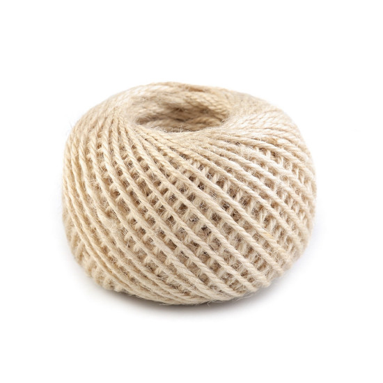 Jute twine / string ø2 mm - Mustard (9 Pieces) Jute twine / string ø2 mm - Mustard (9 Pieces)