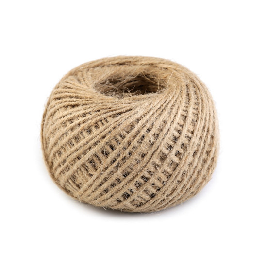 Jute twine / string ø2 mm - Mustard (9 Pieces) Jute twine / string ø2 mm - Mustard (9 Pieces)
