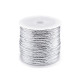 Cordon plat creux de noël avec lurex, largeur 2 mm - Or lt. (1 Pièce) Cordon plat creux de noël avec lurex, largeur 2 mm - Or lt. (1 Pièce)