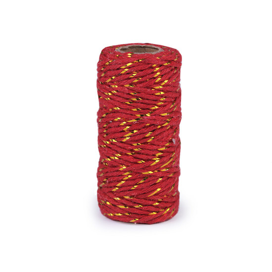 Christmas twisted twine / string with lurex ø1.5 mm - White (8 Pieces) Christmas twisted twine / string with lurex ø1.5 mm - White (8 Pieces)