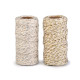Christmas twisted twine / string with lurex ø1.5 mm - White (8 Pieces) Christmas twisted twine / string with lurex ø1.5 mm - White (8 Pieces)
