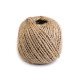 Sznurek jutowy ø1 mm - Płowy naturalny (12 Sztuki) Sznurek jutowy ø1 mm - Płowy naturalny (12 Sztuki)