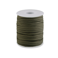 Ejtőernyő / ruha zsinór ø4 mm - Khakizöld (100 Méterek)