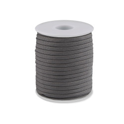 Ejtőernyő / ruha zsinór ø4 mm - Szürke (100 Méterek)