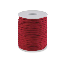 Ejtőernyő / ruha zsinór ø4 mm - Bordó (100 Méterek)