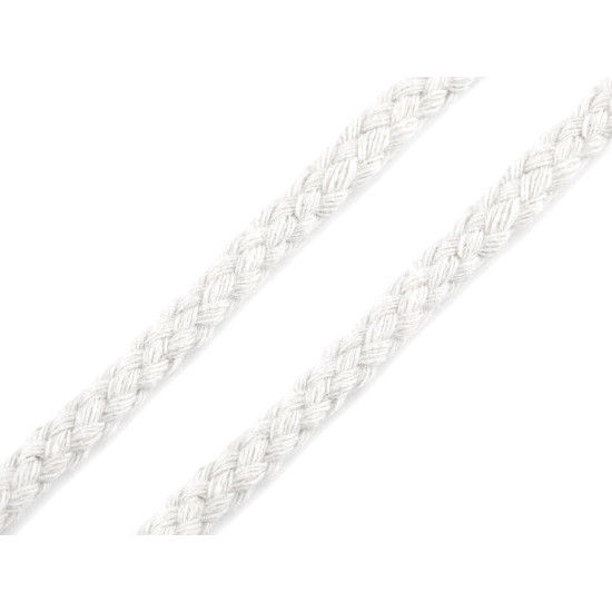 Cordón de algodón para prendas de ropa ø6 mm - Gris (10 Metros) Cordón de algodón para prendas de ropa ø6 mm - Gris (10 Metros)