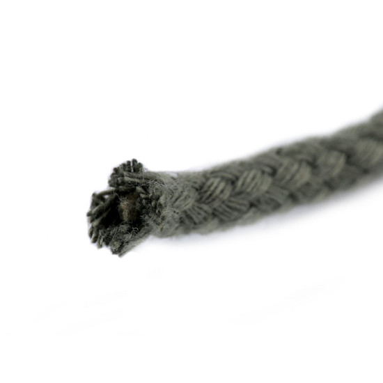 Cordón de algodón para prendas de ropa ø6 mm - Gris (10 Metros) Cordón de algodón para prendas de ropa ø6 mm - Gris (10 Metros)
