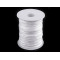 Cordón de persiana de ventana para cortinas/hilo de cuentas ø1,4 mm - Blanco (100 Metros)