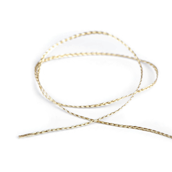 Christmas flat lurex string / cord width 1.2 mm - Silver (10 Pieces) Christmas flat lurex string / cord width 1.2 mm - Silver (10 Pieces)
