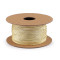 Cordon de noël plat en lurex, largeur 1,2 mm - Or lt. (1 Pièce)