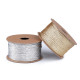 Christmas flat lurex string / cord width 1.2 mm - Silver (10 Pieces) Christmas flat lurex string / cord width 1.2 mm - Silver (10 Pieces)