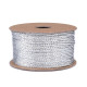 Christmas flat lurex string / cord width 1.2 mm - Silver (10 Pieces) Christmas flat lurex string / cord width 1.2 mm - Silver (10 Pieces)