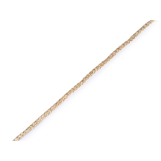 Sznureczek z lureksem ø1 mm - Srebrny (5 Sztuki) Sznureczek z lureksem ø1 mm - Srebrny (5 Sztuki)