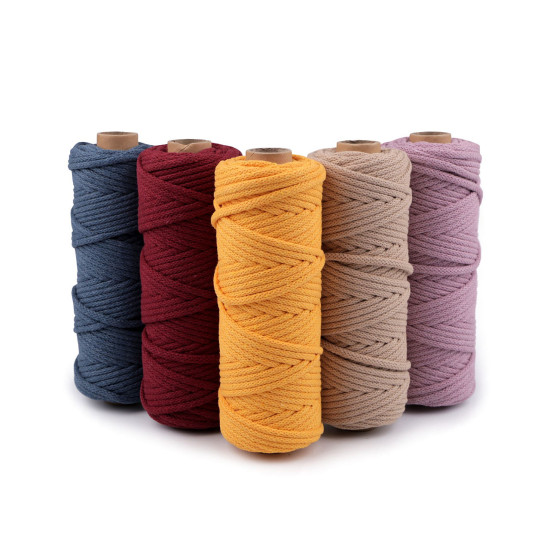 Cord / string yarn ø5 mm - Darkbeige (50 Meters) Cord / string yarn ø5 mm - Darkbeige (50 Meters)