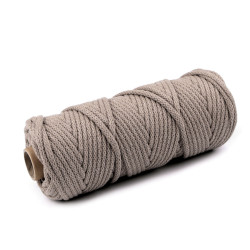 Cord / string yarn ø5 mm - Darkbeige (10 Meters)