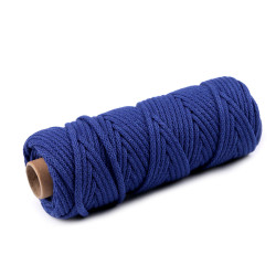 Cord / string yarn ø5 mm - Cobalt blue (10 Meters)